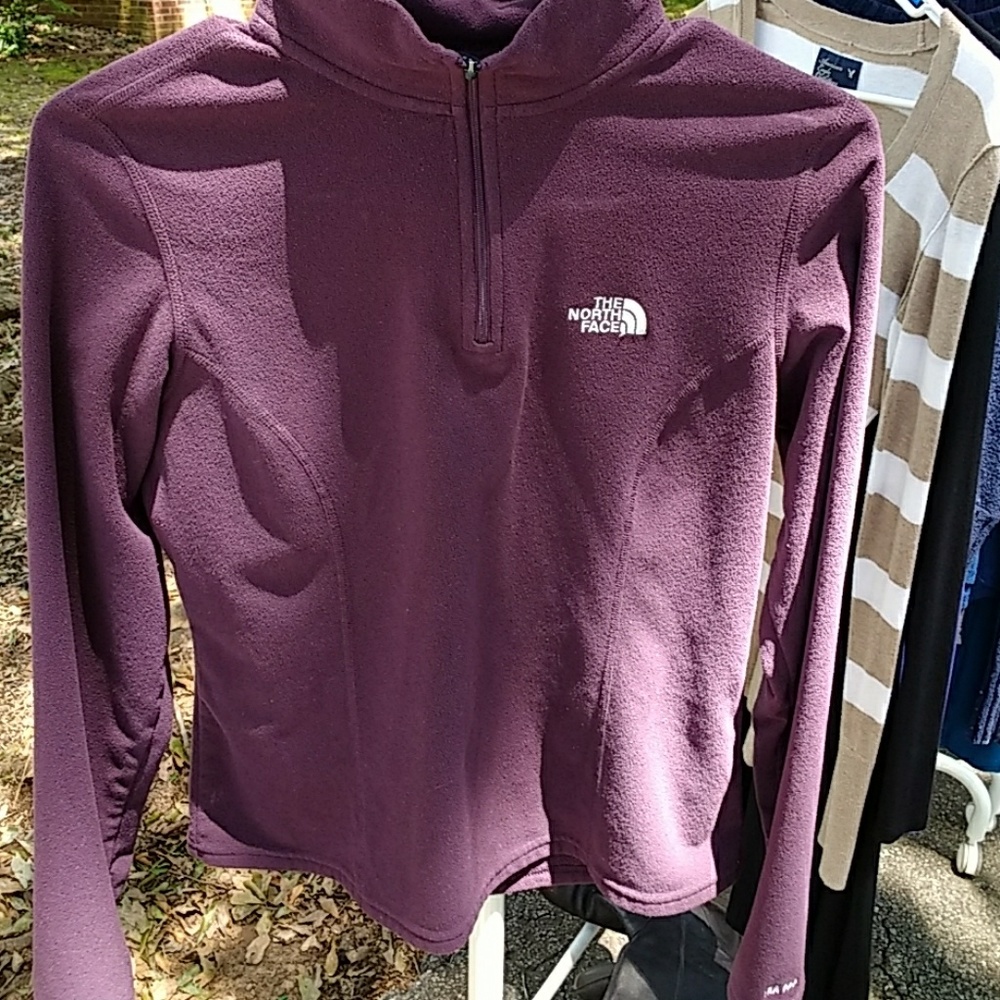 The North Face fleece quarter zip